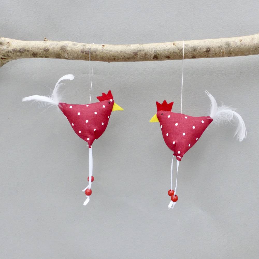 Huhn, Osterdeko, 1 St. Stoffhuhn Bild 1