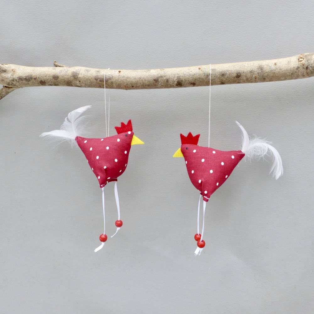 Huhn, Osterdeko, 1 St. Stoffhuhn Bild 4