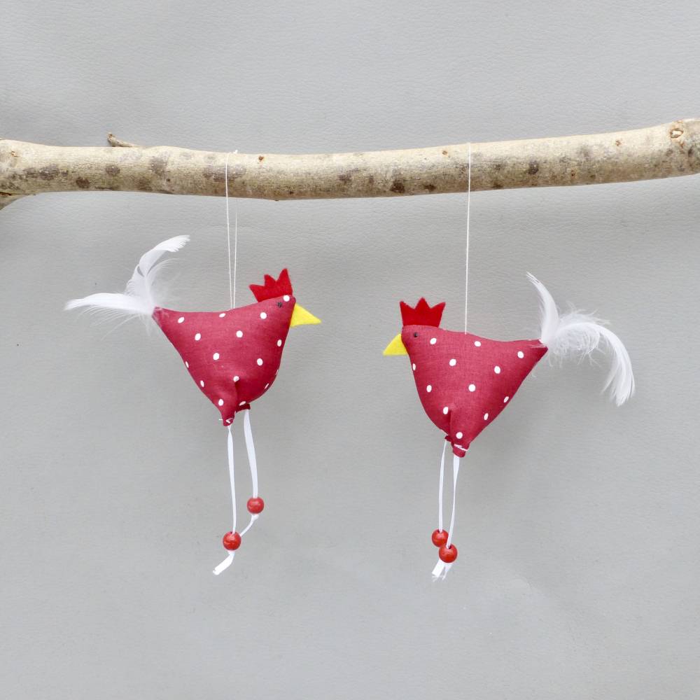 Huhn, Osterdeko, 1 St. Stoffhuhn Bild 5