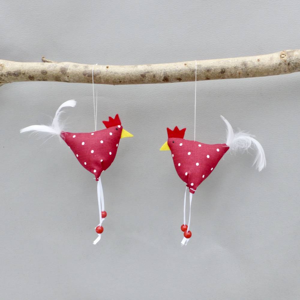 Huhn, Osterdeko, 1 St. Stoffhuhn Bild 6