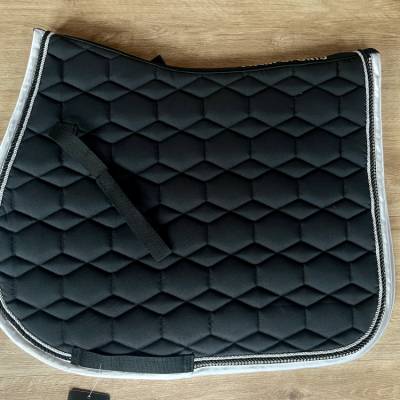Schabracke - Crystal Fashion - schwarz - inkl. Bestickung