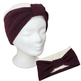 Winter Stirnband Boucle Fleece – Warm, Weich & Wendbar in Trendfarben von la miscela