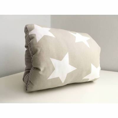 Ministillkissen • Stillkissen • Stillmuff • Kleines Stillkissen • Stillkissen zum mitnehmen • Sterne Beige