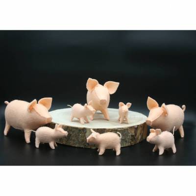 Schweinchen - Jahreszeitentisch - Tiere - Deko