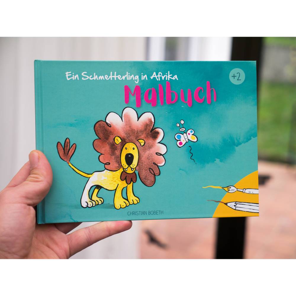 Malbuch mit Geschichte zum Vorlesen, Ausmalbuch mit niedlichen Zeichnungen Bild 1