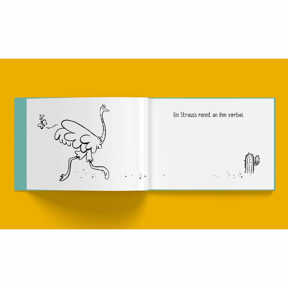 Malbuch mit Geschichte zum Vorlesen, Ausmalbuch mit niedlichen Zeichnungen Bild 4