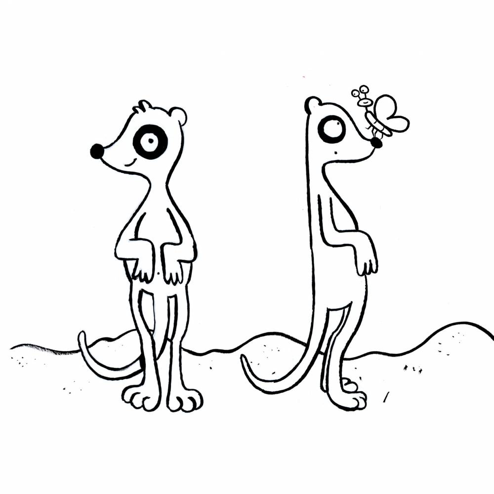 Malbuch mit Geschichte zum Vorlesen, Ausmalbuch mit niedlichen Zeichnungen Bild 9