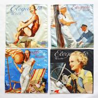 ART-DÉCO Platzdeckchen Stoffservietten, nachhaltige Geschenkverpackung