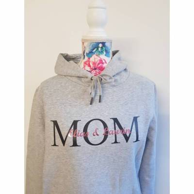 Hoodie MOM personalisiert