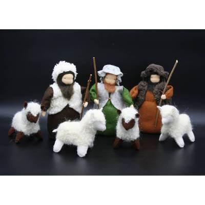 Schäfchen - Jahreszeitentisch - Krippenfiguren