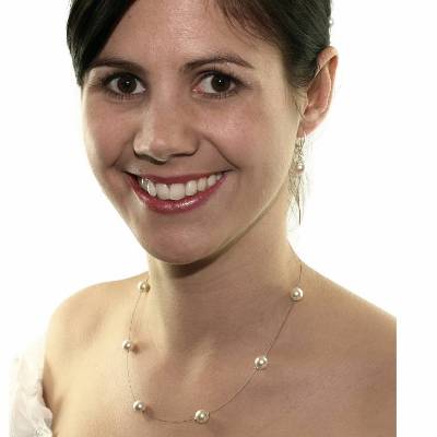 Modische Perlenkette, Perlen weiß creme, 925 Silber, Geschenkbox, Perlen Kette, Schmuck Hochzeit, Halskette Silber