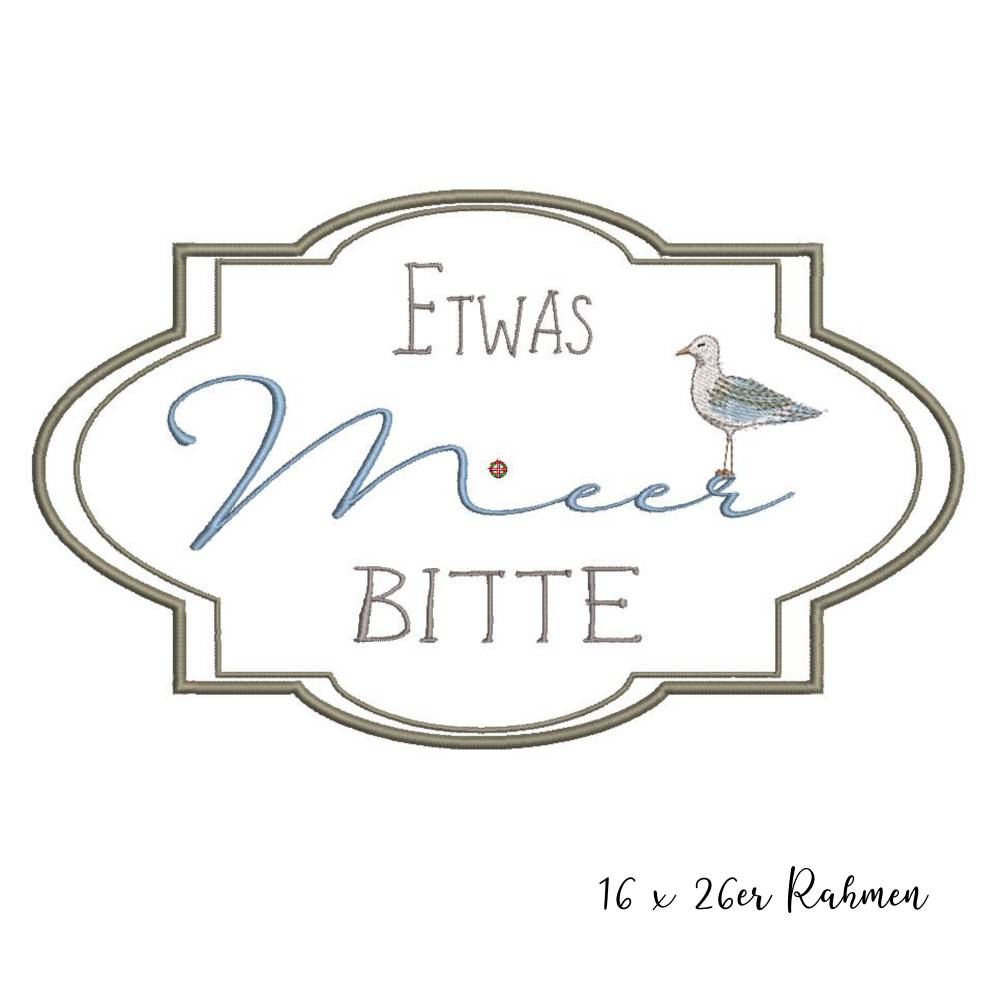 Stickdatei Set Etwas Meer bitte Bild 6