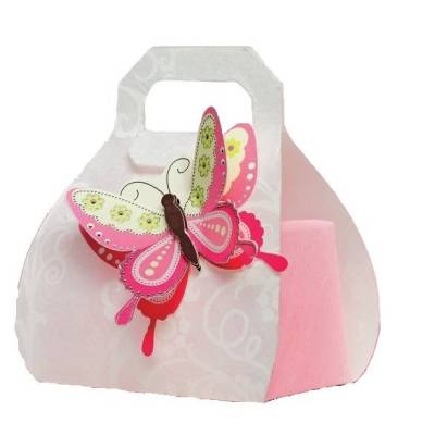 Geschenkbox Mini-Tasche ca. 6x6 cm