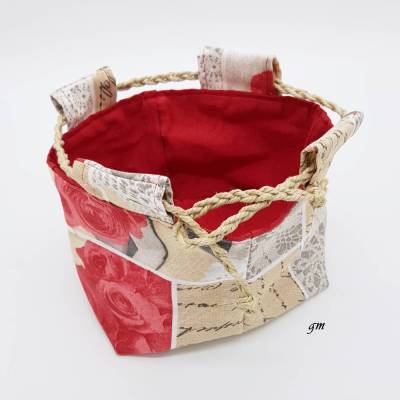 Traditionelle japanische Reistasche Unikat – Vielseitiges Utensilo & Projekttasche waschbar