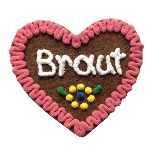 Magnet Braut für den Kühlschrank - Kühlschrankmagnete mit Spruch oder Name - Markierer magnetisch