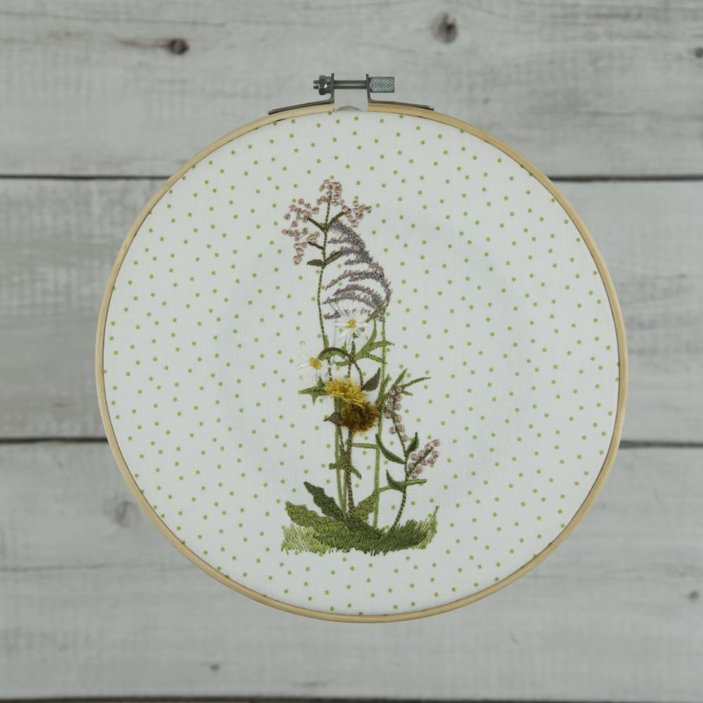 Stickdatei Wildblumenwiese Bild 1