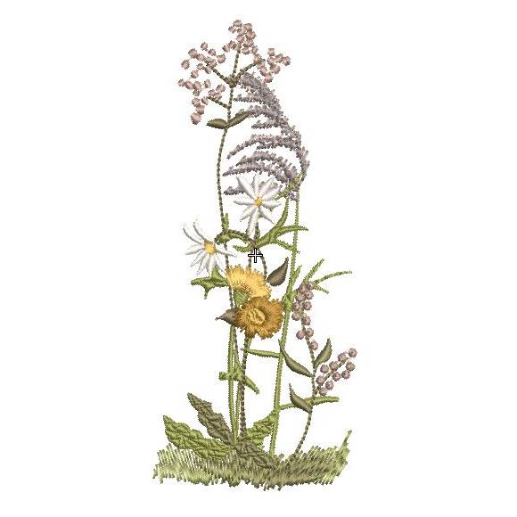 Stickdatei Wildblumenwiese Bild 5
