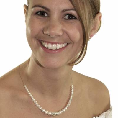 Perlenkette Vintage, 925 Silber, Swarovski Steine, Perlen Collier, Schmucketui, Kette Hochzeit, Brautschmuck, Halskette