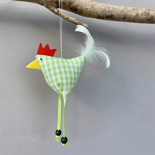 Huhn, Osterdeko, 1 St. Stoffhuhn, Oster-Hühnchen