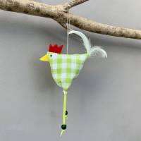 Huhn, Osterdeko, 1 St. Stoffhuhn, Oster-Hühnchen