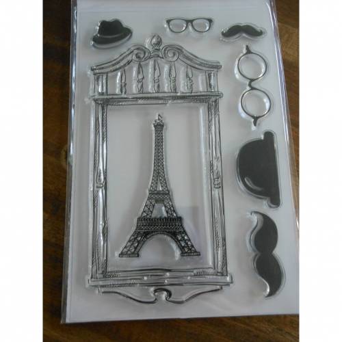 Clear Stempel Stamps Mix Frankreich 