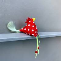 Huhn, Osterdeko, 1 St. Stoffhuhn, Oster-Hühnchen