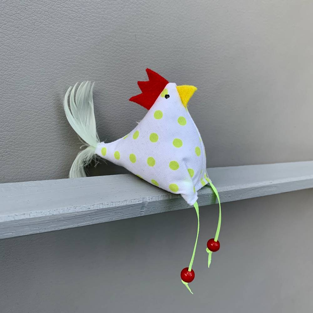 Huhn, Osterdeko, 1 St. Stoffhuhn, Oster-Hühnchen Bild 2