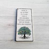 Familie ist wie ein Baum Wanddeko Familie