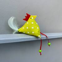 Huhn, Osterdeko, 1 St. Stoffhuhn, Oster-Hühnchen