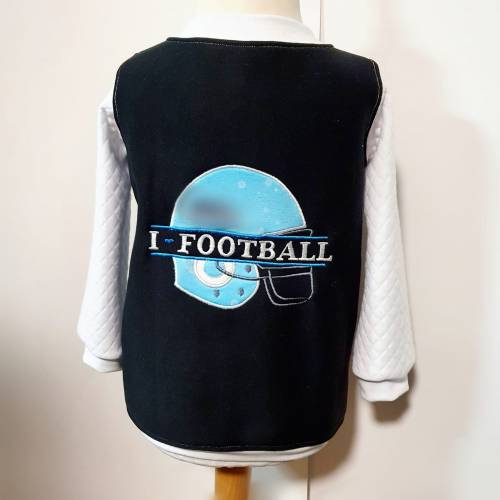 Football Helm Applikation ab 13x18 in 4 Größen Stickdatei