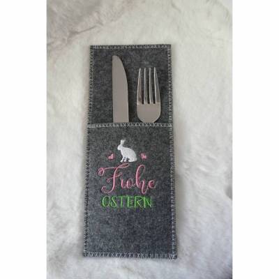 Bestecktaschen - Frohe Ostern 4er Set