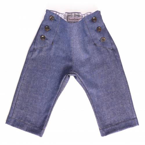 Matrosenhose Gr 80 jeansblau Unikat Upcycling