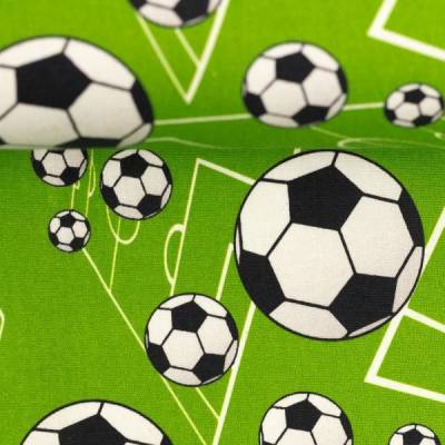 Baumwoll Webware Kim Fußball