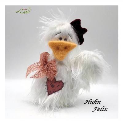 ITH Stickdatei Huhn Felix 20x28