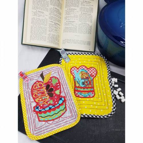 Topflappen Unikate mit Liebe zum Detail Küchenfee