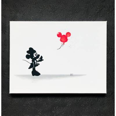 Streetart meets Comic - Malerei, Unikat, 40x30cm