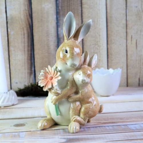 Osterhasen Familie, Osterdeko, Floristikdeko, Ostern