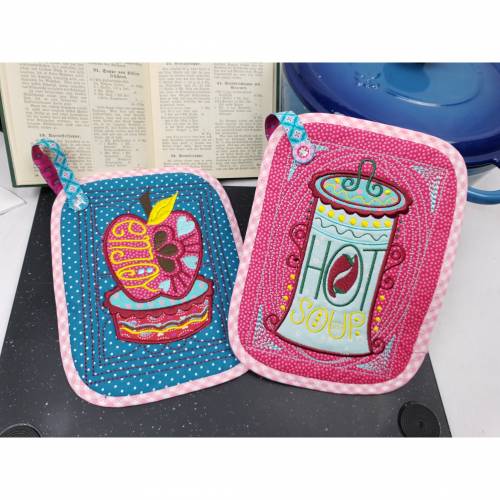 Topflappen Unikate mit Liebe zum Detail Küchenfee