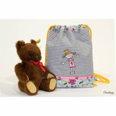 Kinder-Turnbeutel „Prinzessin"