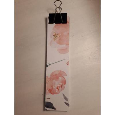  Notizblock " Watercolor " mit Klammer