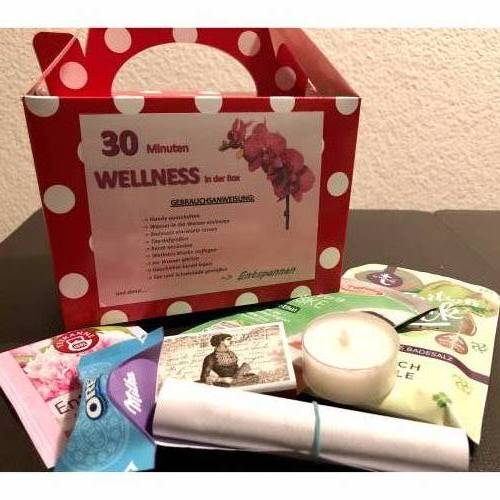30 Minuten Entspannung in der Box - Wellnessgeschenk