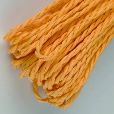 Papierkordel gedreht 2 mm x 25 m Mandarine