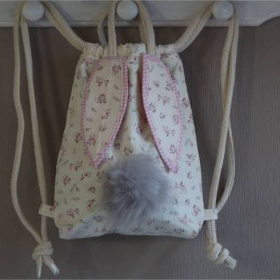 Hasenrucksack, Kinderbeutel, Hasenrucksack
