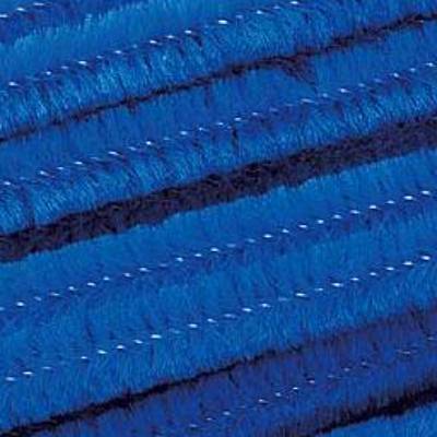 Biegeplüsch Pfeifenputzer Chenilledraht Blau
