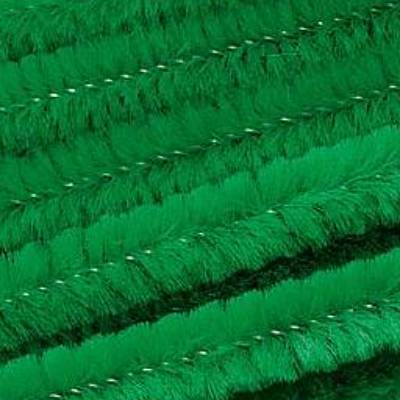 Biegeplüsch Pfeifenputzer Chenilledraht Maigrün