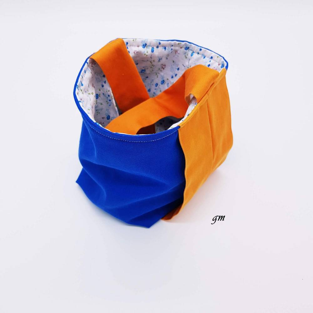 Geschenkbeutel Stoffbeutel klein wiederverwendbar 16x22cm waschbar mit Henkel – Geschenkverpackung Bild 1