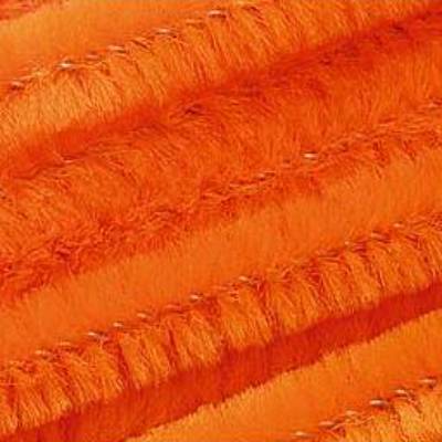 Biegeplüsch Pfeifenputzer Chenilledraht Orange