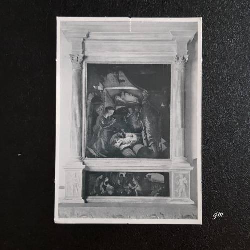 Vintage Postkarte Stadtresidenz Landshut – Altarbild Kapelle 50er Jahre