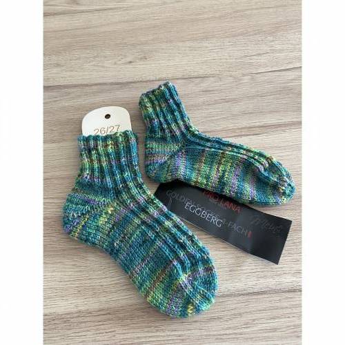 Handgestrickte Socken Gr. 26/27