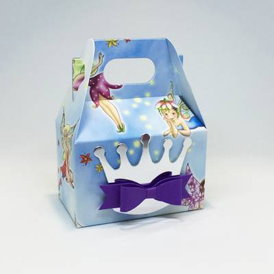 4 Stück Lunch Box „Elfen mit Krone" Medium